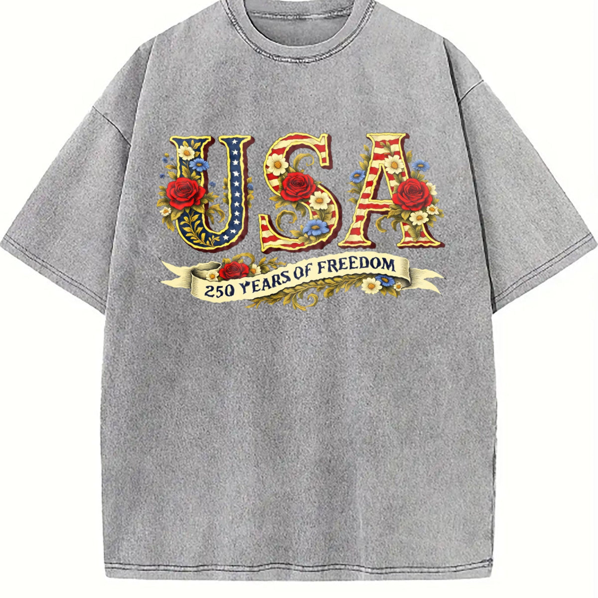 USA 250th Vintage Washed T-Shirt product image 5