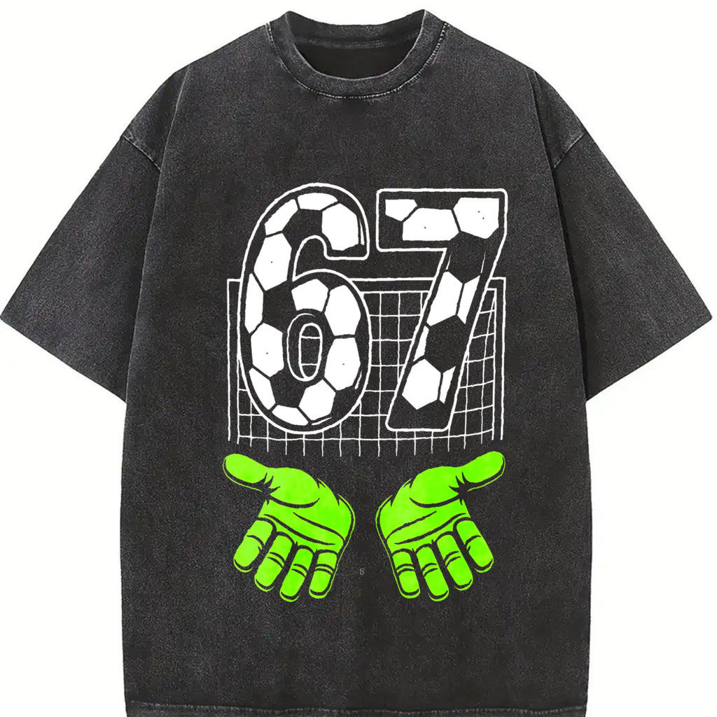 Global Soccer Fan Vintage Washed T-Shirt product image 2