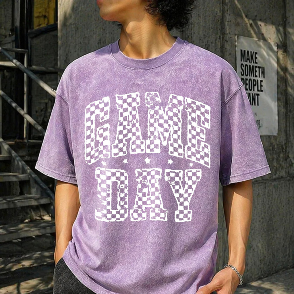 Checkered Game Day With Baseball Vibes Sports Mom Vintage product image 13