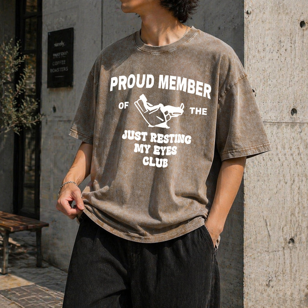 Funny Dad Vintage Washed T-Shirt product image 10