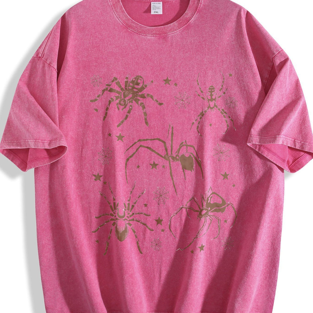 Spider Tattoo Vintage Washed T-Shirt product image 7
