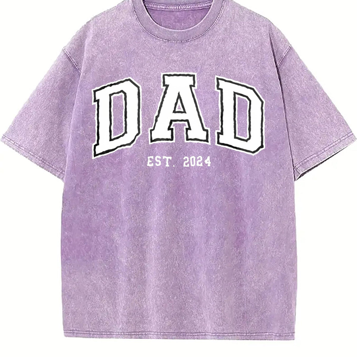 Dad Est Year Vintage Washed T-Shirt product image 6