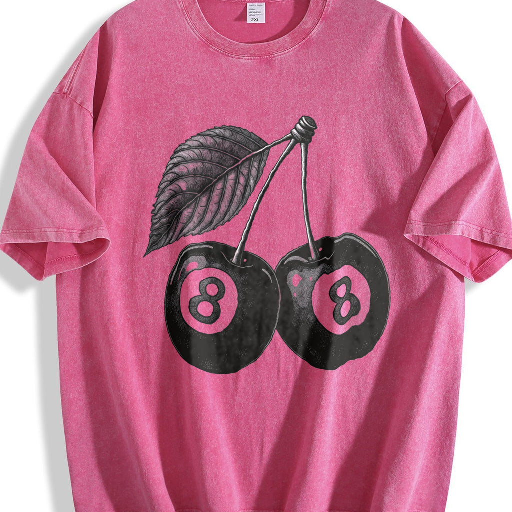 8 Ball Cherry Vintage Washed T-Shirt product image 7