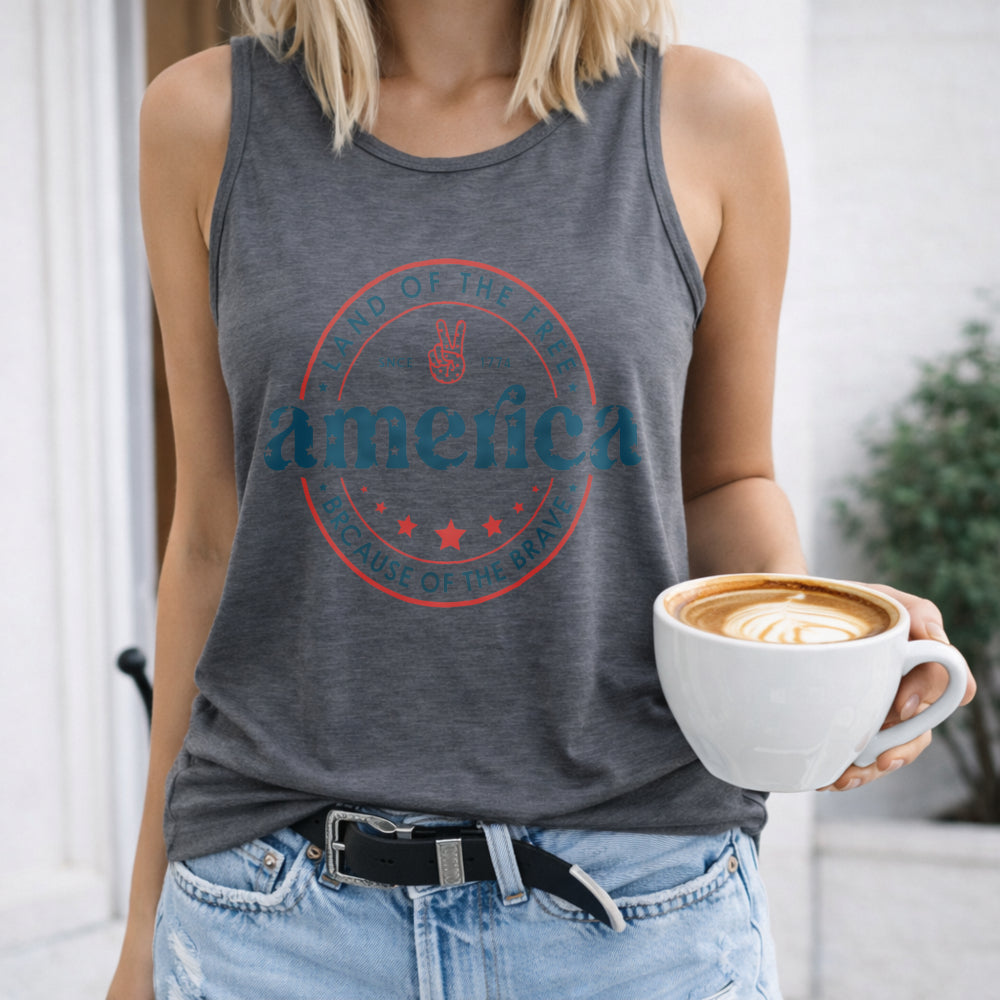 America Women's Tank Top