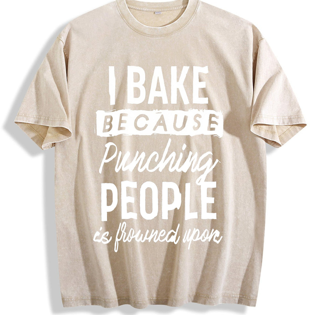 I Bake Because Punching People Is Frowned Upon Vintage product image 1
