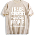 I Bake Because Punching People Is Frowned Upon Vintage product image 1