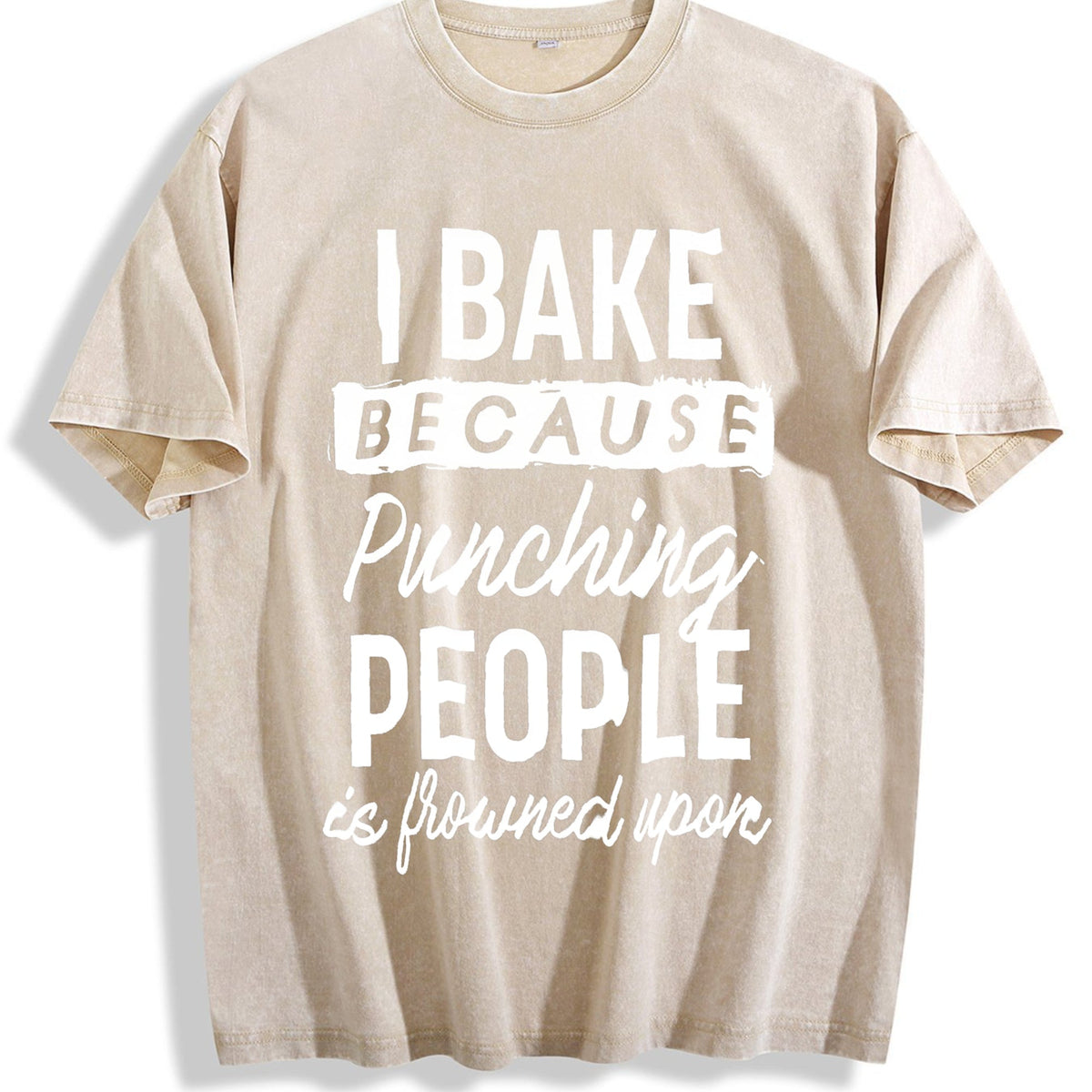 I Bake Because Punching People Is Frowned Upon Vintage product image 1
