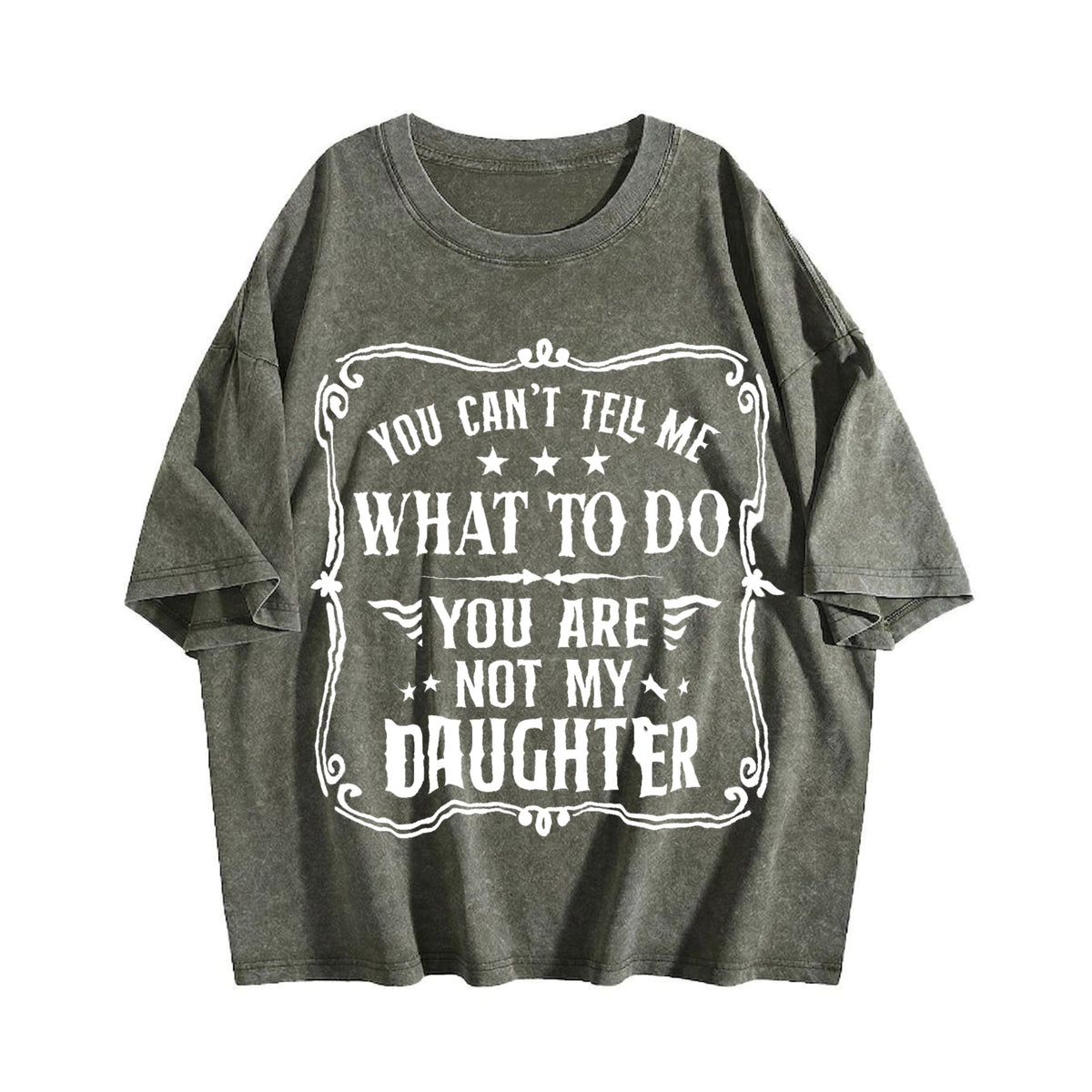 You Can't Tell Me What To Do Vintage Washed T-Shirt product image 4