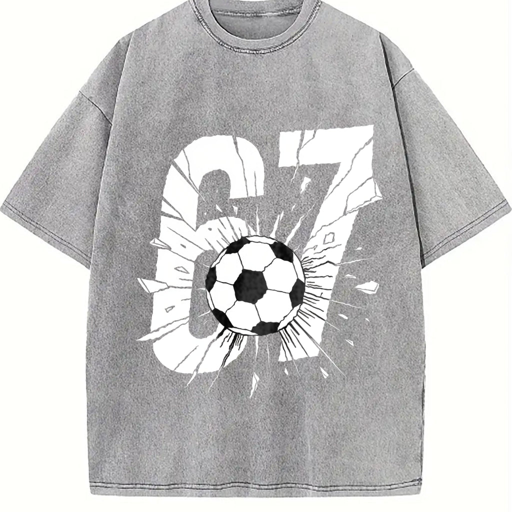 Global Soccer Fan Vintage Washed T-Shirt product image 5