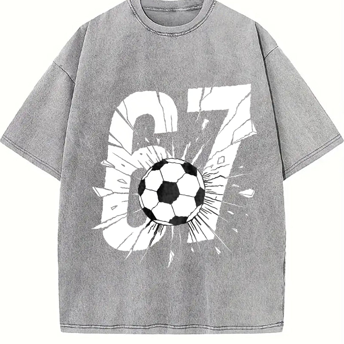 Global Soccer Fan Vintage Washed T-Shirt product image 5