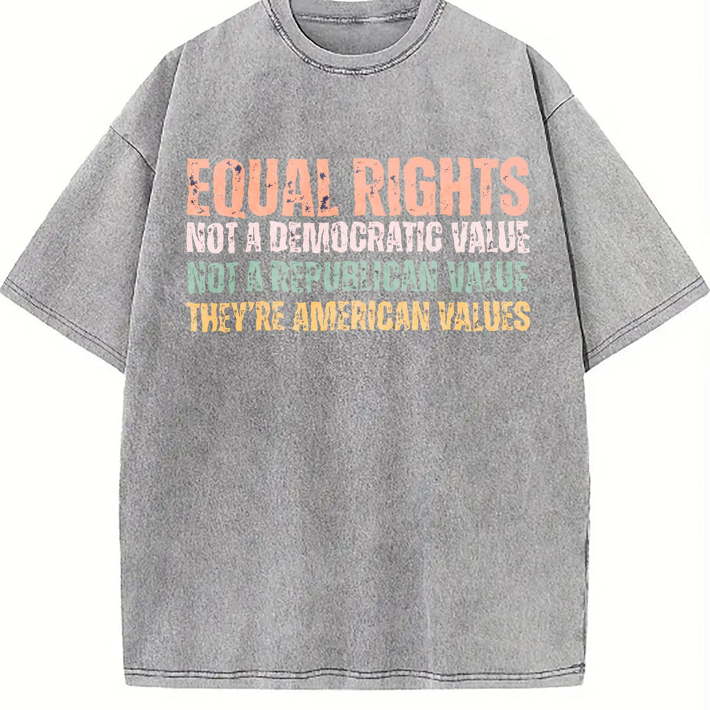 Equal Rights An American Value Vintage Washed T-Shirt product image 5