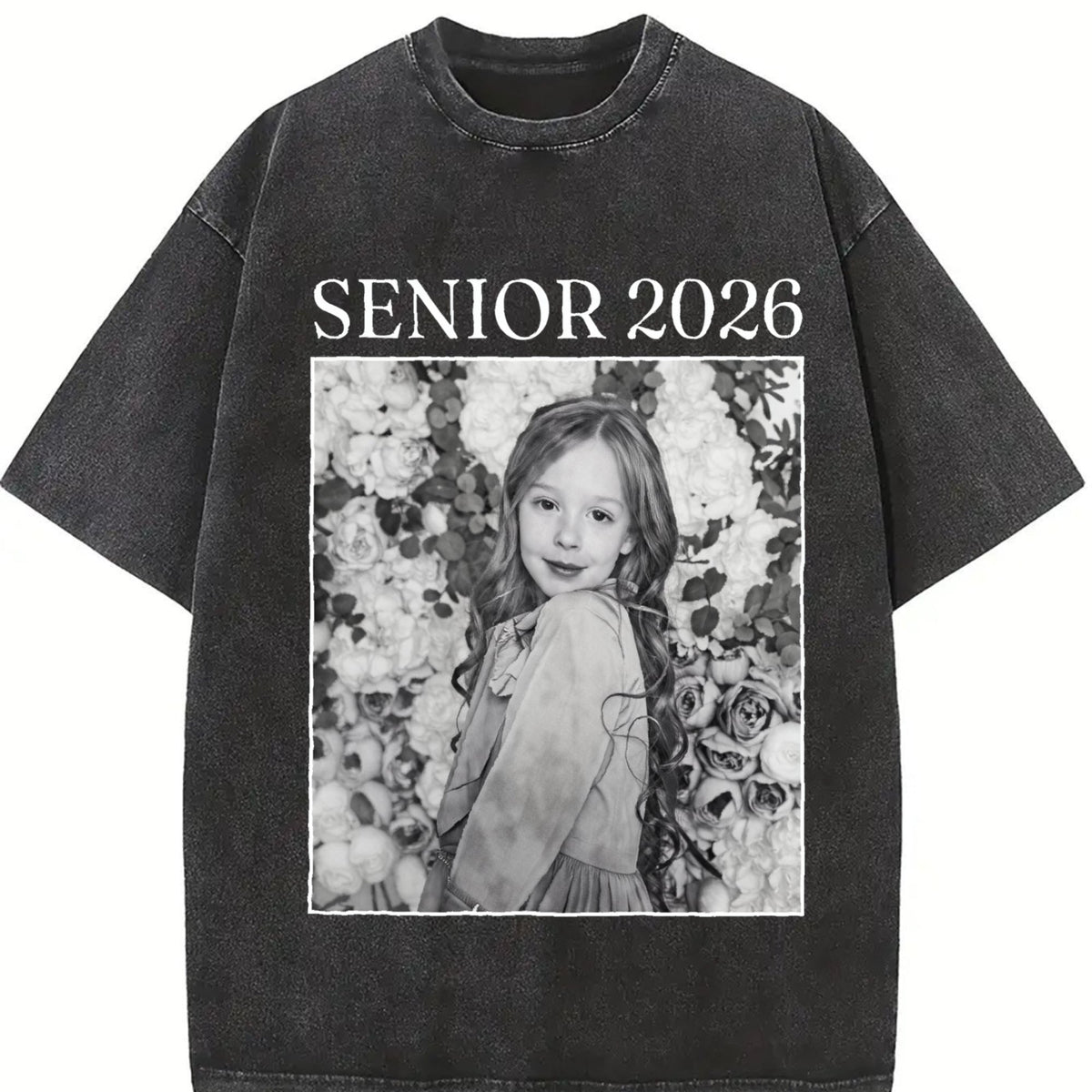 Senior 2026 Vintage Washed T-Shirt product image 2