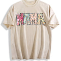 Mom's Floral War Vintage Washed T-Shirt product image 1