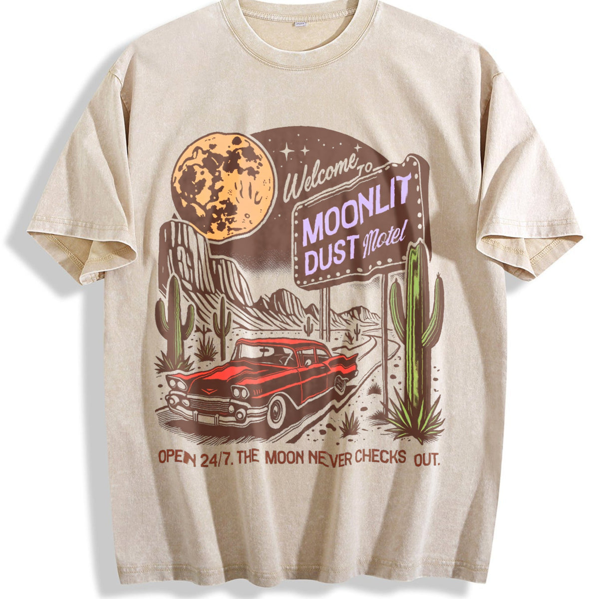 Summer Desert 90s Vintage Washed T-Shirt product image 1