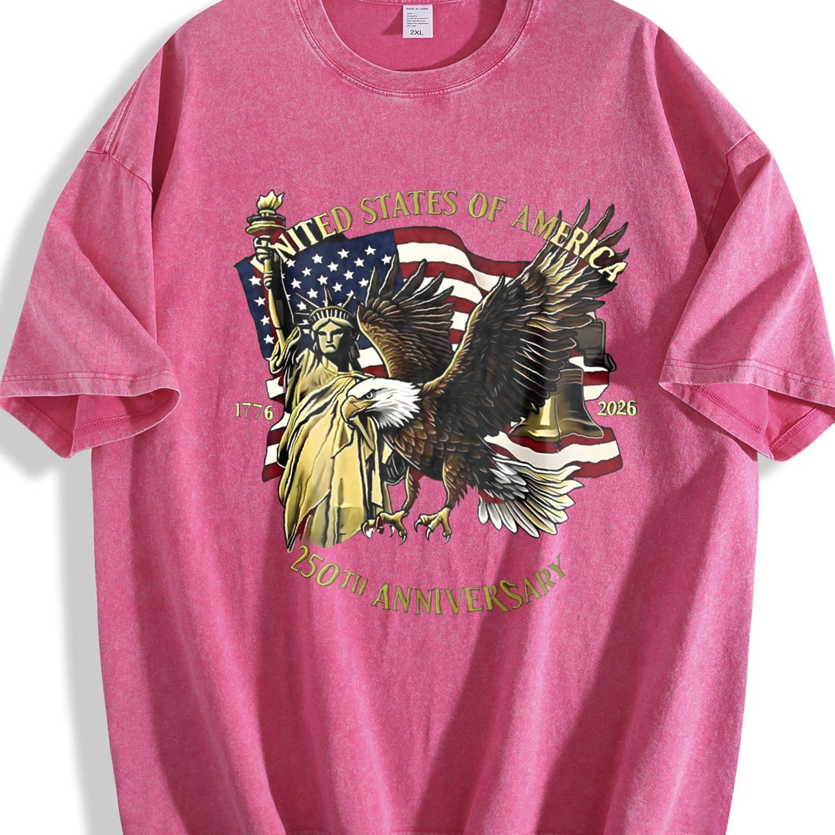 Statue Of Liberty Bald Eagle USA 250th Anniversary Vintage product image 7