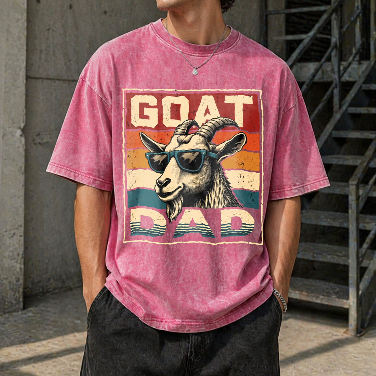 Goat Daddy Vintage Washed T-Shirt product image 7