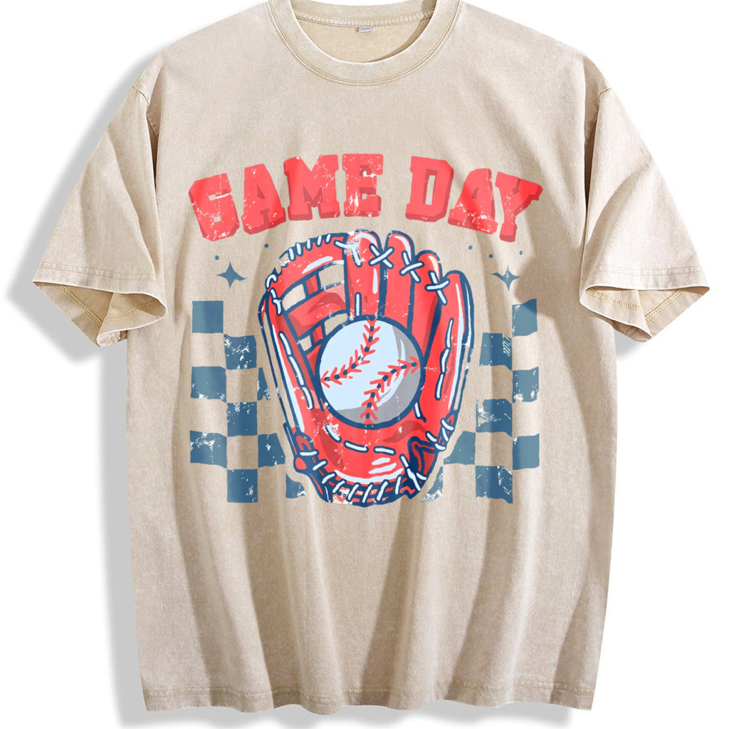 Charm For Game Day Vintage Washed T-Shirt product image 1