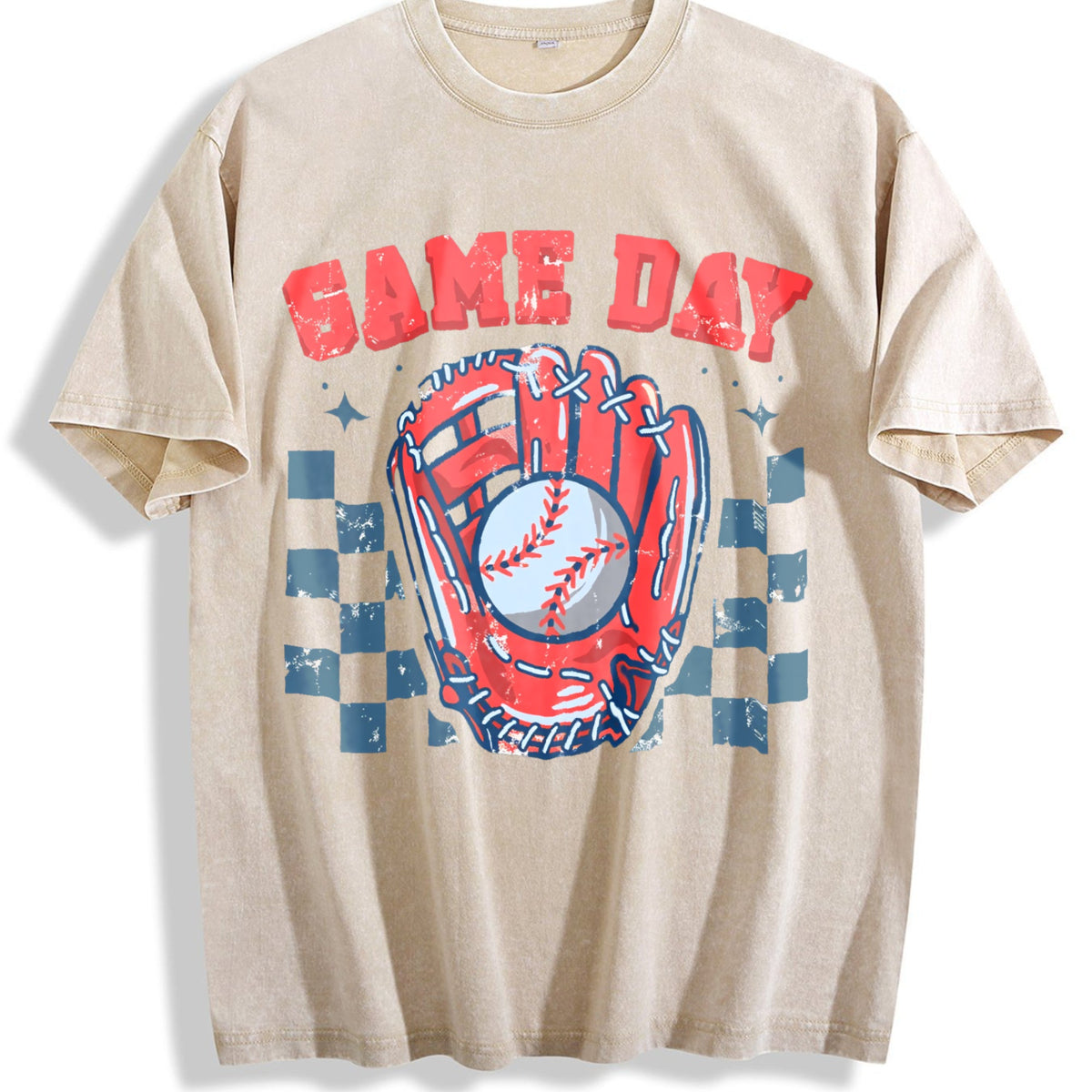 Charm For Game Day Vintage Washed T-Shirt product image 1