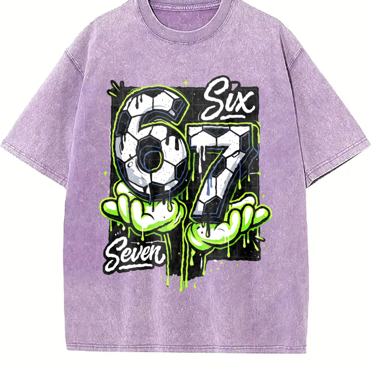 Global Soccer Fan Vintage Washed T-Shirt product image 6