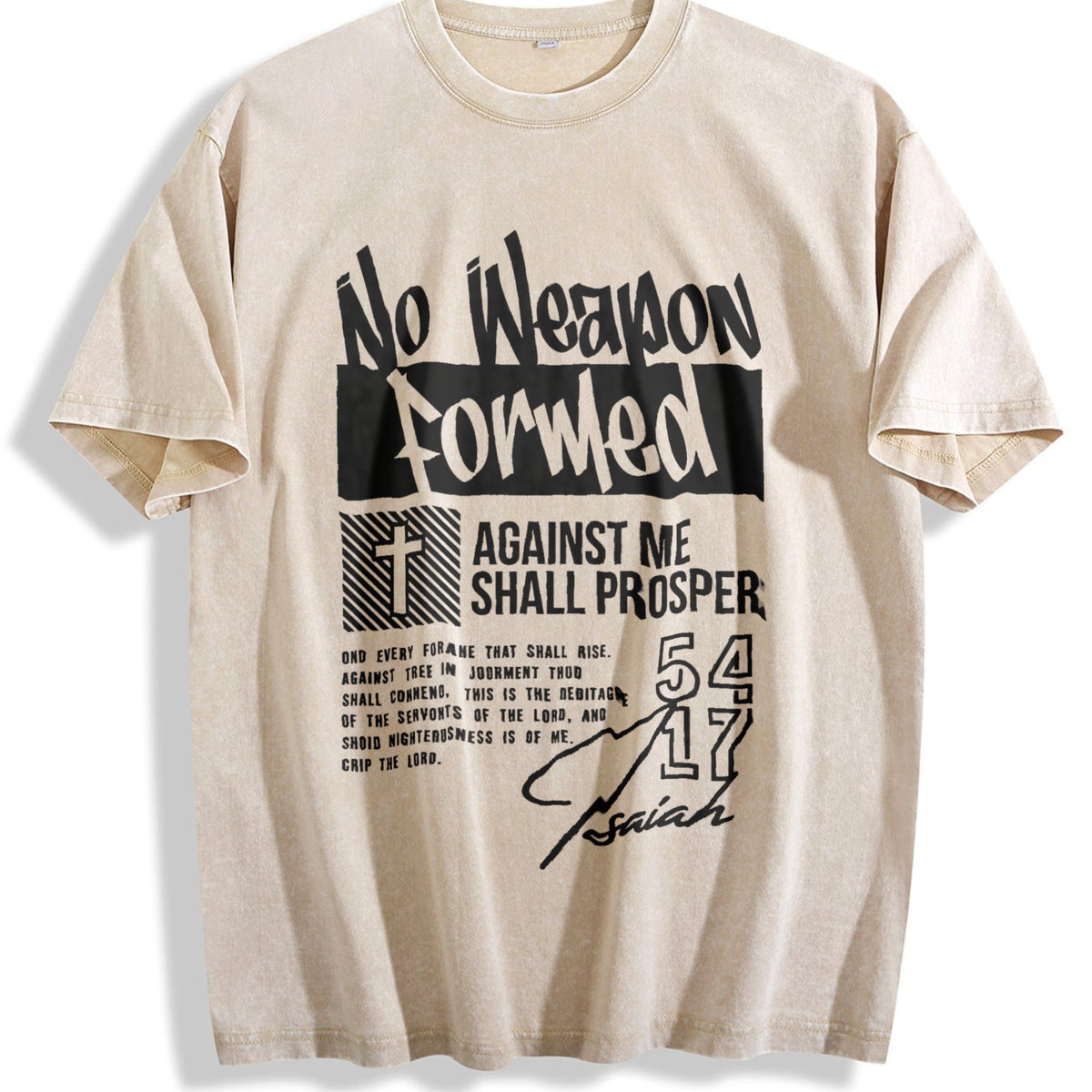 230 Christian For Festive Vintage Washed T-Shirt product image 1