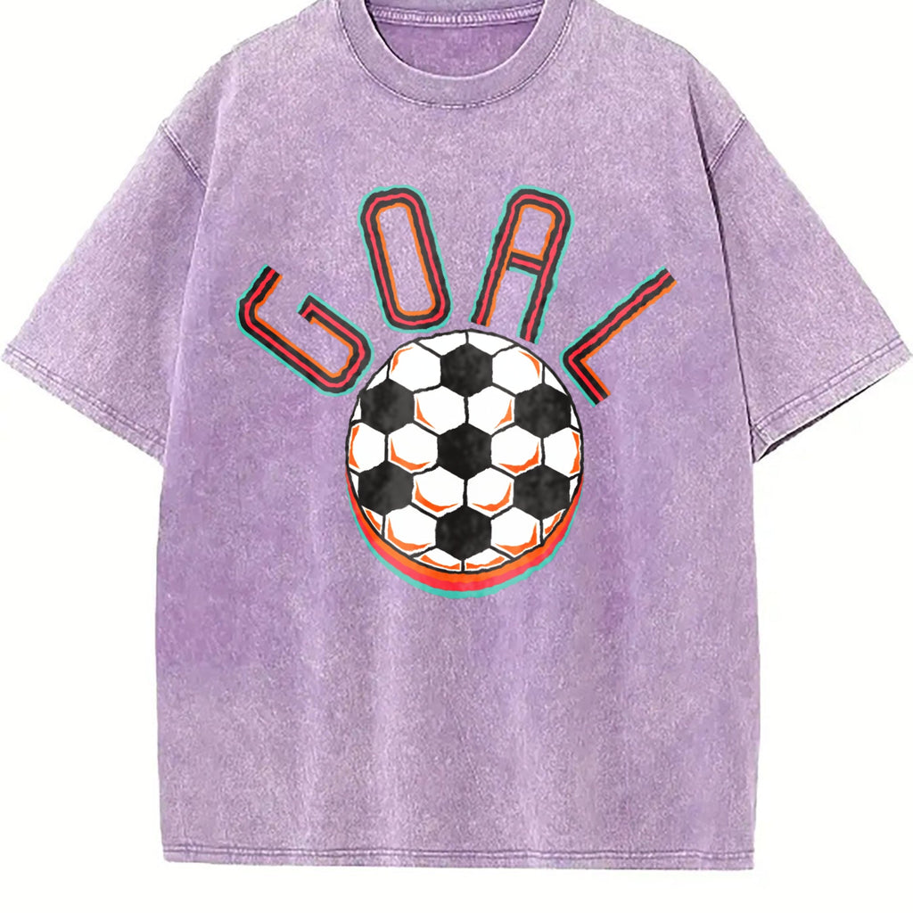 Global Soccer Fan Vintage Washed T-Shirt product image 6