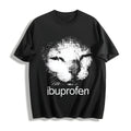 100 Ibuprofen Cat Meme Cotton T-Shirt product image 1