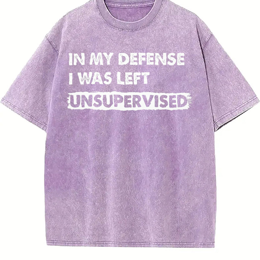 In My Defense I Was Unsupervised Funny Misbehaving Vintage product image 6