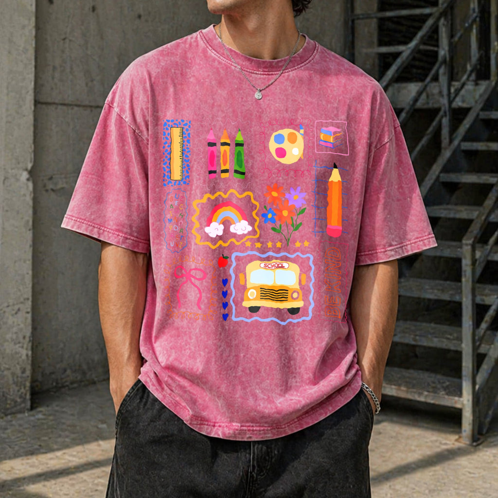 Teacher Vintage Washed T-Shirt product image 7