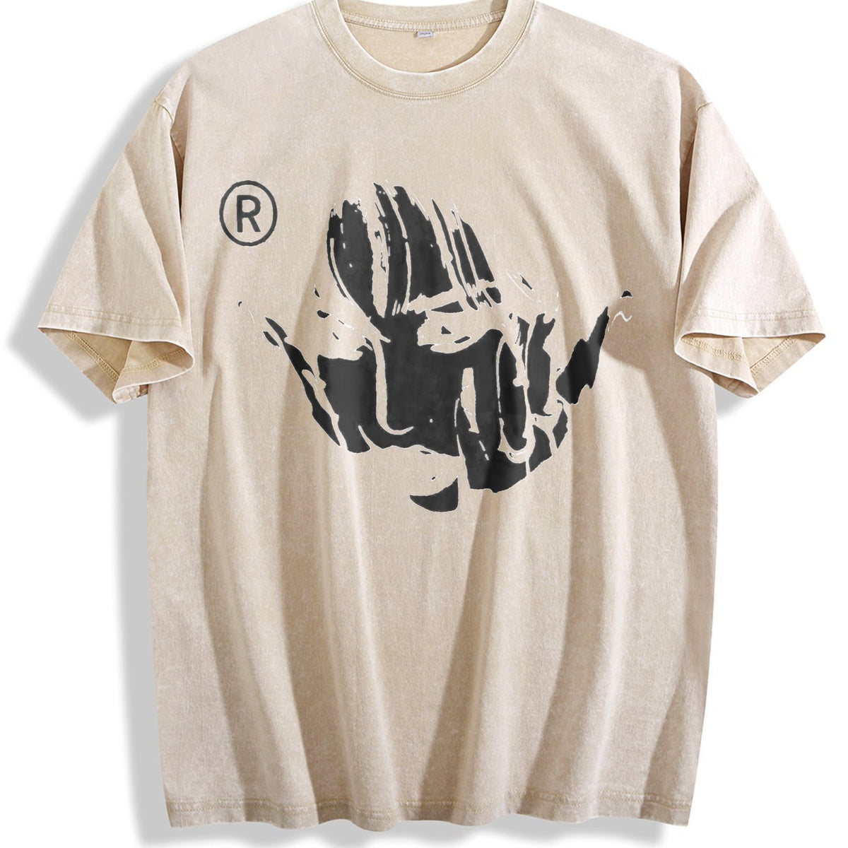 Face Y2K Vintage Washed T-Shirt product image 1
