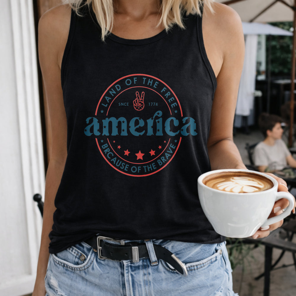 America Women's Tank Top