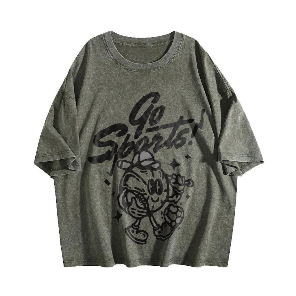 Go Sports 90s Vintage Washed T-Shirt product image 4