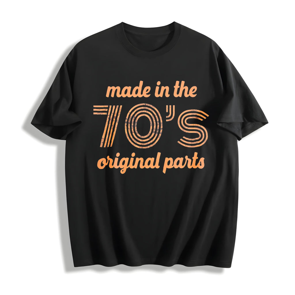Made In The 70s Original Parts Funny Age Birthday Decade product image 1