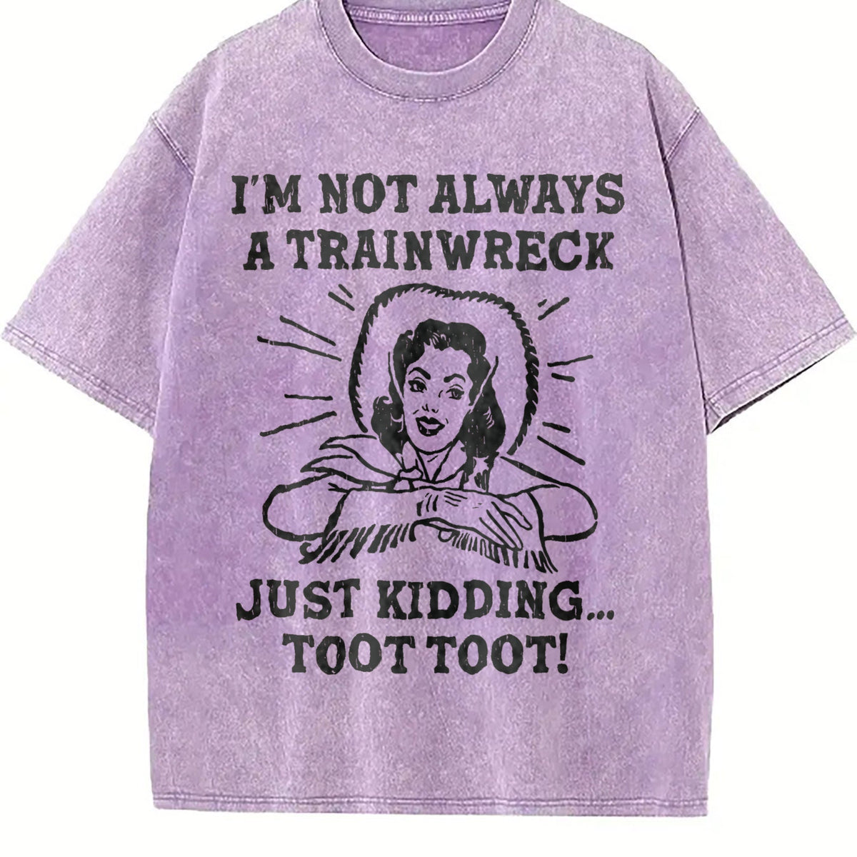 Funny Im Not Always A Trainwreck Just Kidding Sarcastic product image 6