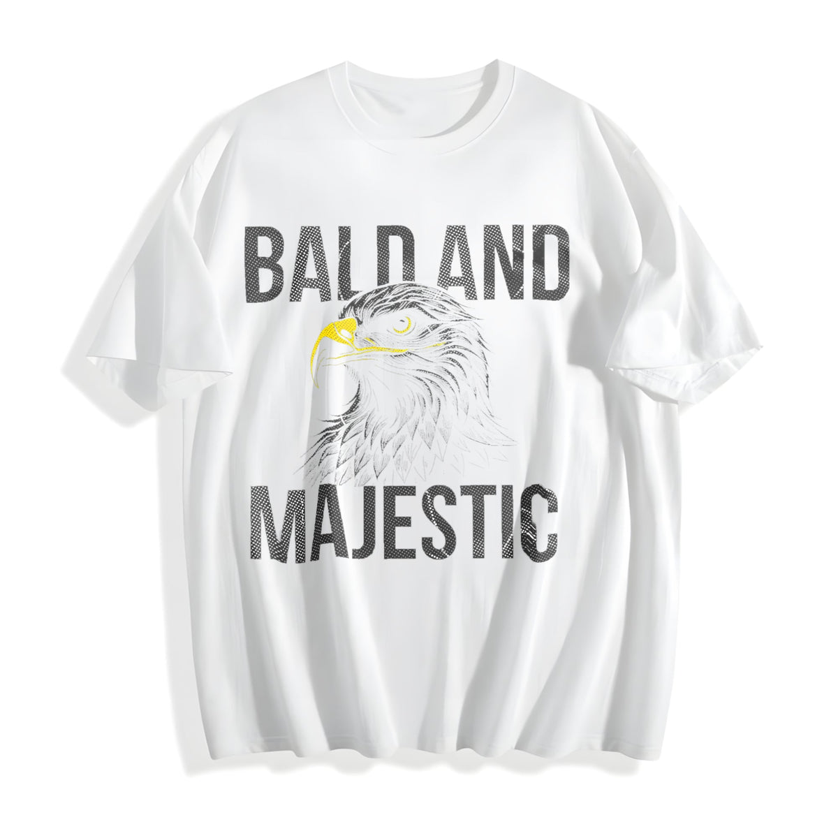 Funny Bald And Majestic Sarcastic Eagle Novelty For Cool product image 2