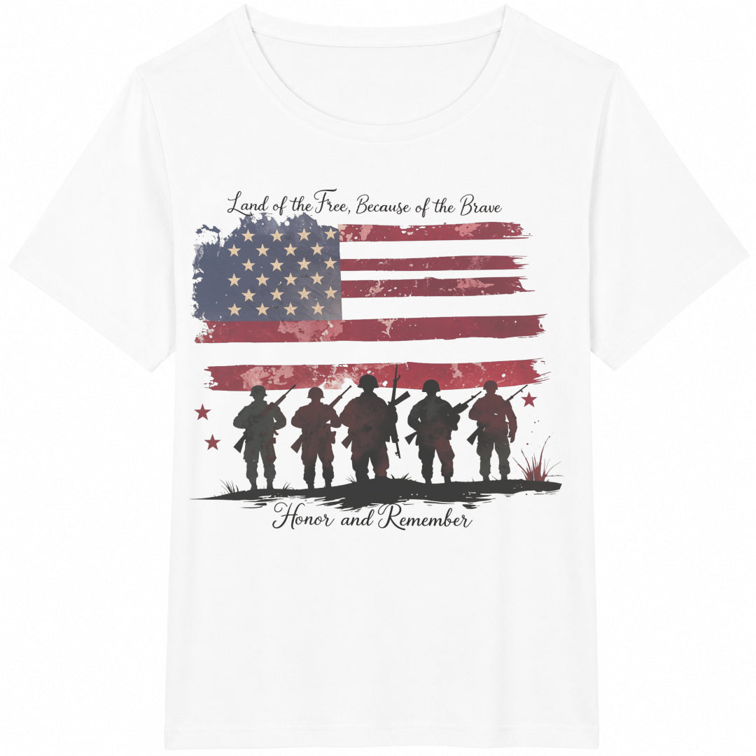 Land Of The Free Cotton T-Shirt product image 2