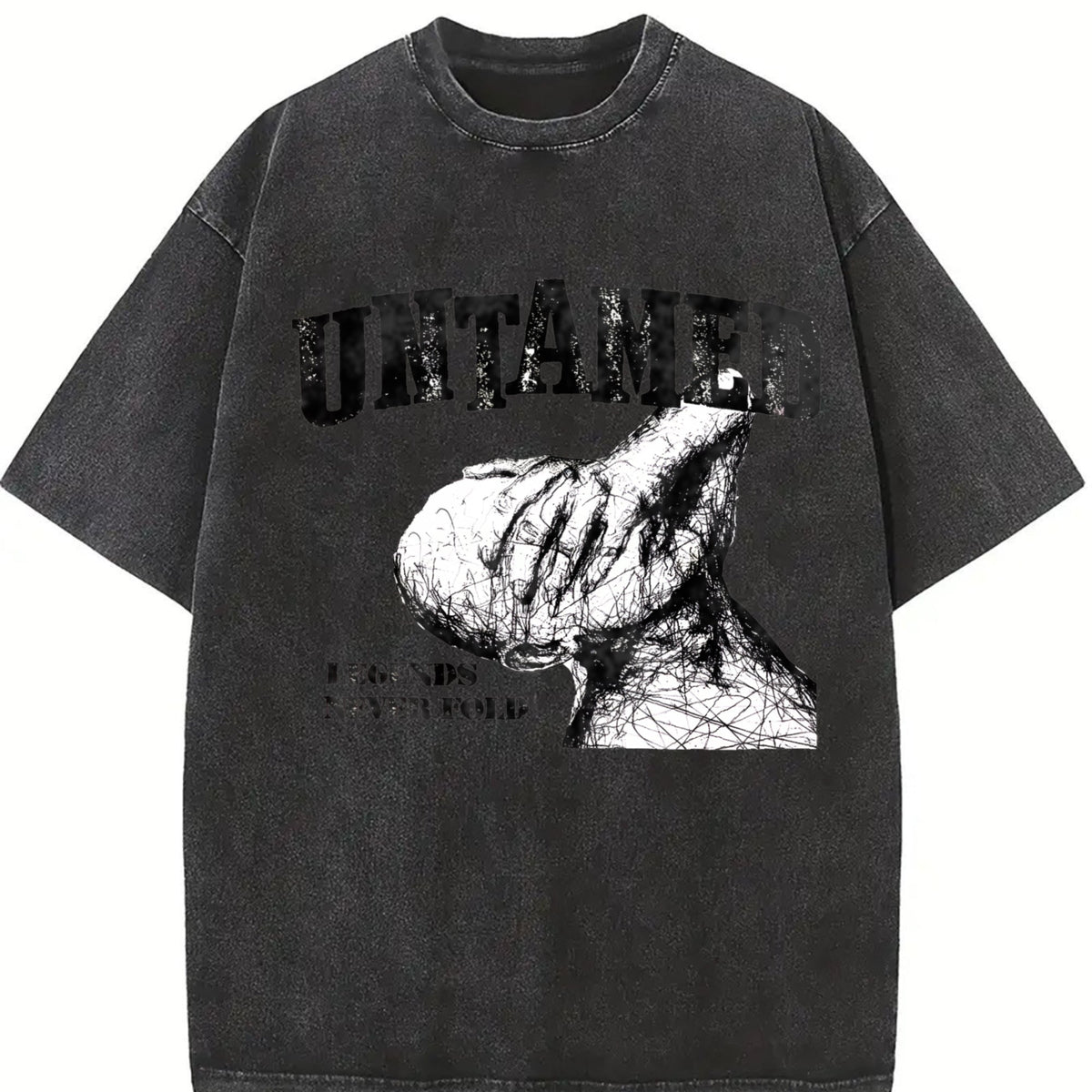 Untamed Legends Never Fold Vintage Washed T-Shirt product image 2