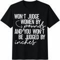 English Letter Summer Scoop Neck Don't Judge By Pounds And product image 1