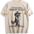 Smart Fella Raccoon 90s Vintage Washed T-Shirt product image 1