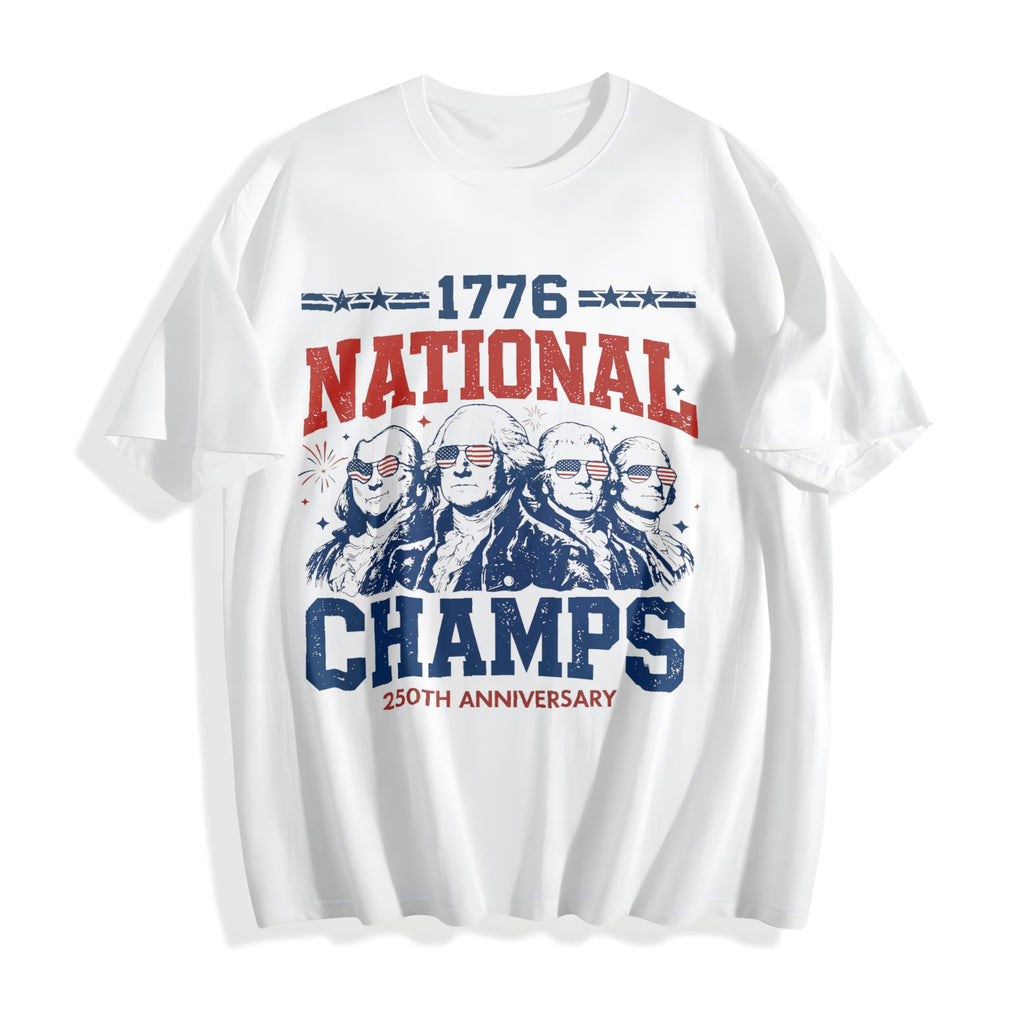 1776 National Champs Cotton T-Shirt product image 2