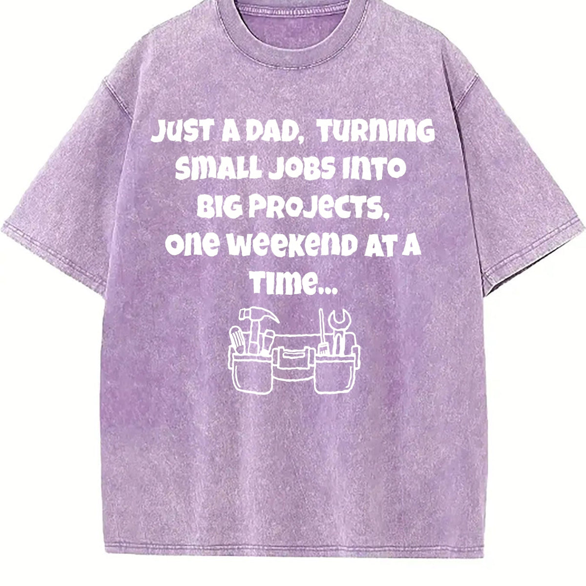 Funny Diy Dad Vintage Washed T-Shirt product image 6