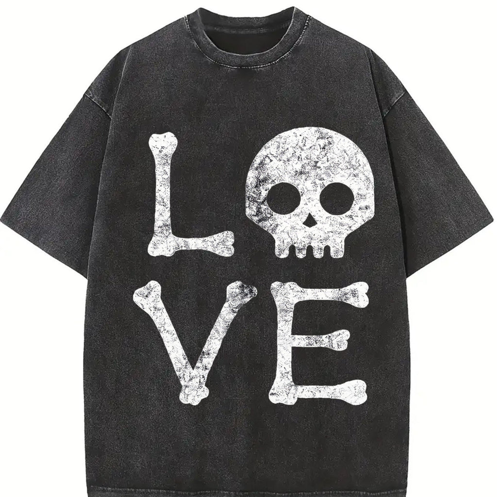 Love Skull Funny Skeleton Bones Halloween Party Vintage product image 2