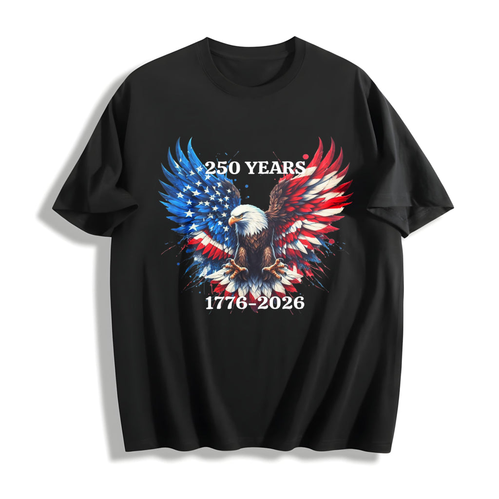 250 Years Patriotic Cotton T-Shirt product image 1