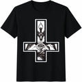 Baphomet Inverted Cross Occult Satanism Hail Satan Cotton product image 1