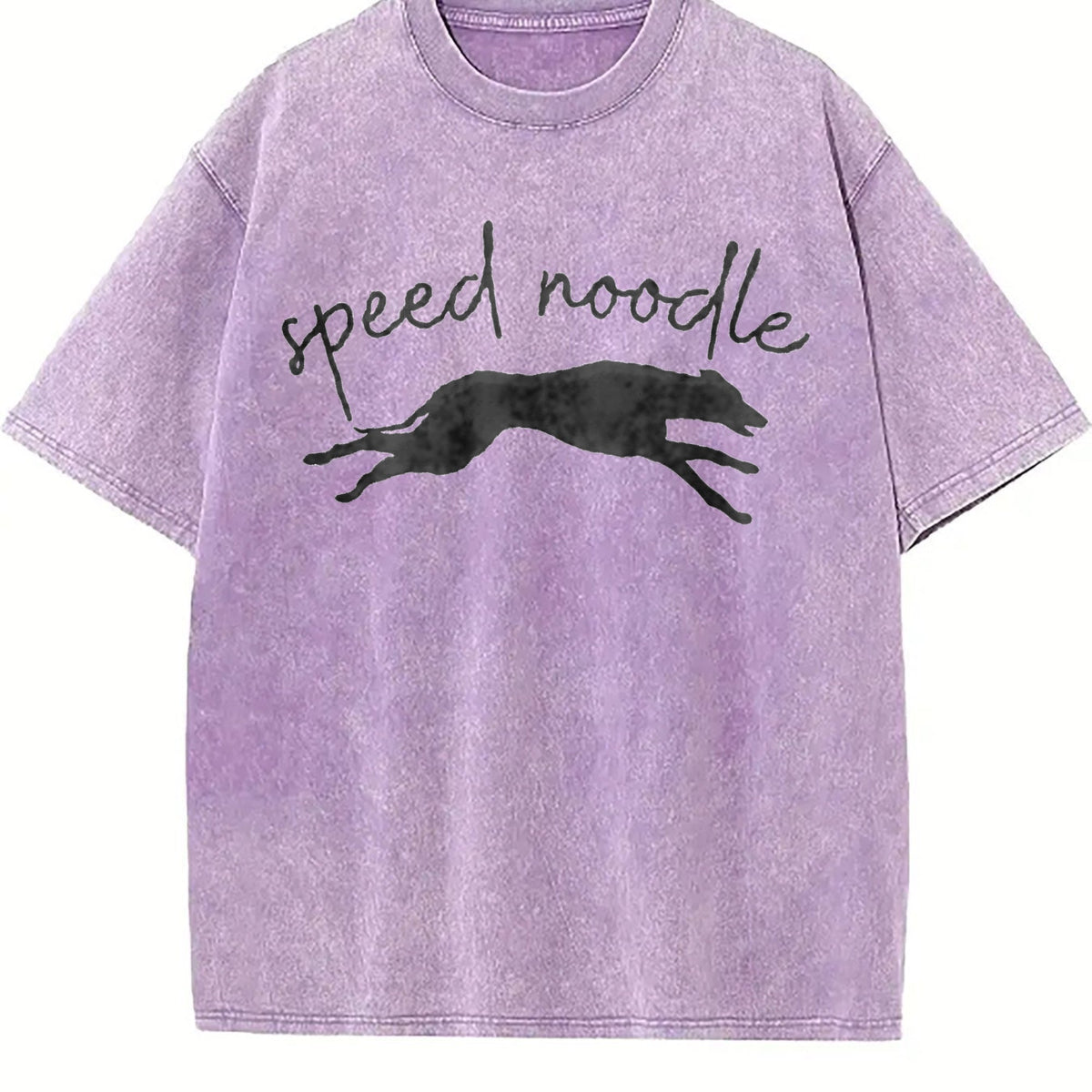 Speed Noodle Greyhound Lover Vintage Washed T-Shirt product image 6