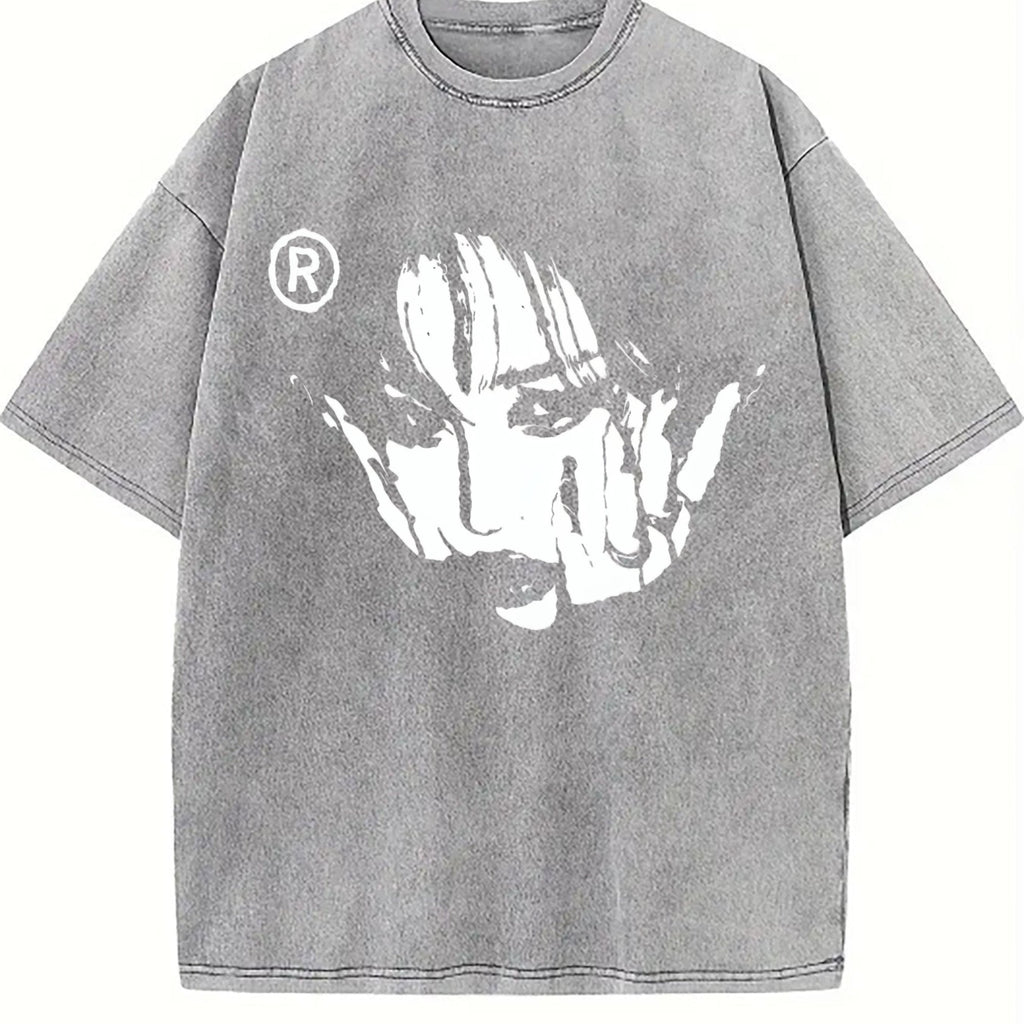 Face Y2K Vintage Washed T-Shirt product image 5