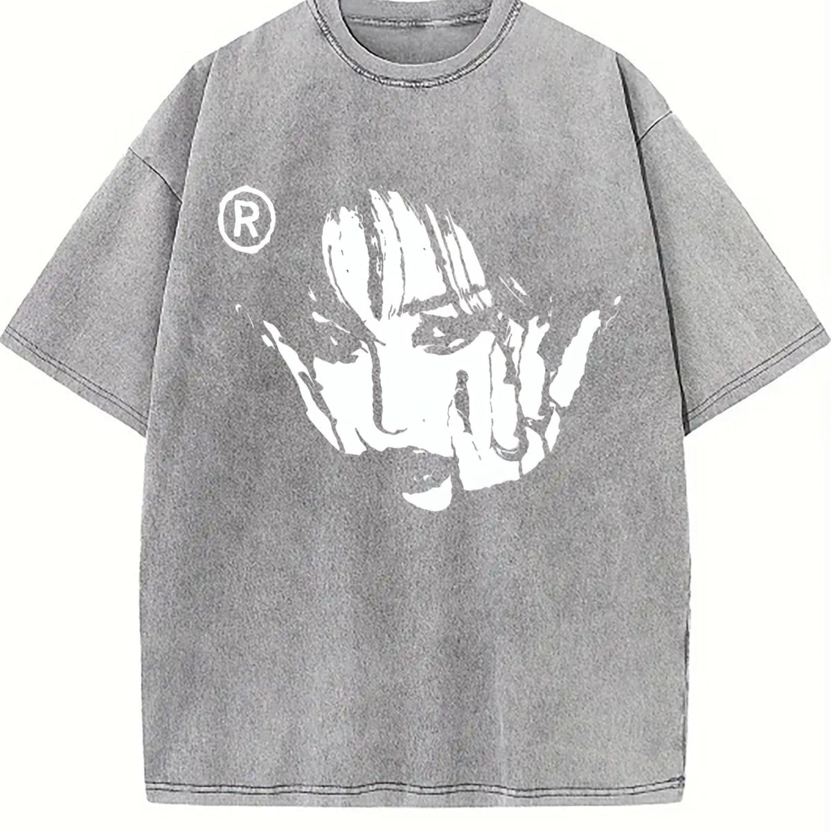 Face Y2K Vintage Washed T-Shirt product image 5