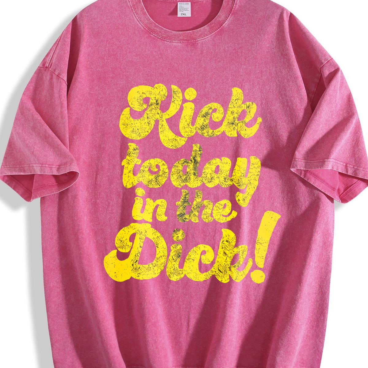 Kick Today In The Dick Funny Positive Motivational Vintage product image 7