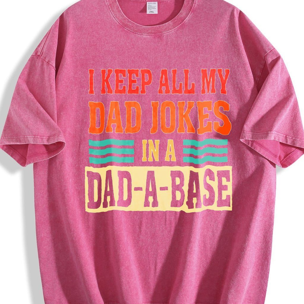 I Keep All My Dad Jokes In A Dad-a-base Vintage Washed product image 7