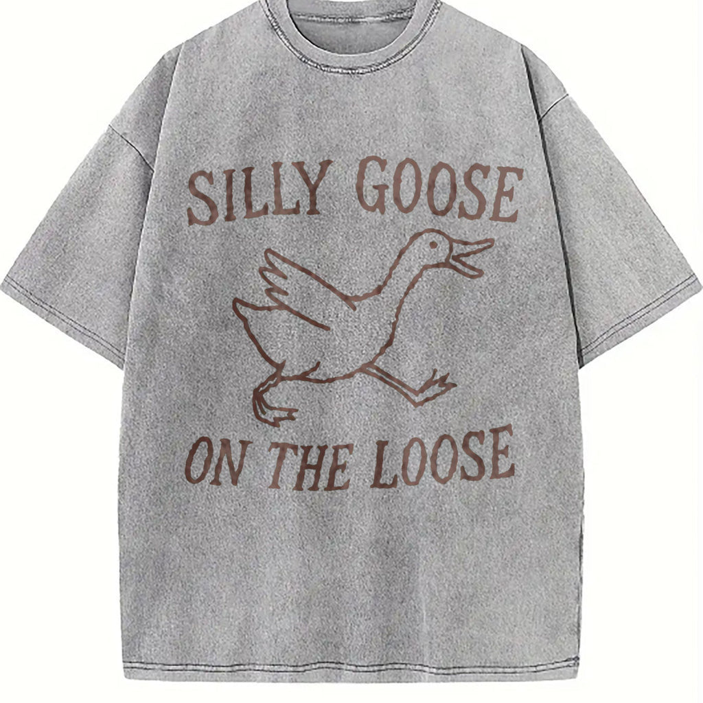 Silly Goose On Vintage Washed T-Shirt product image 5