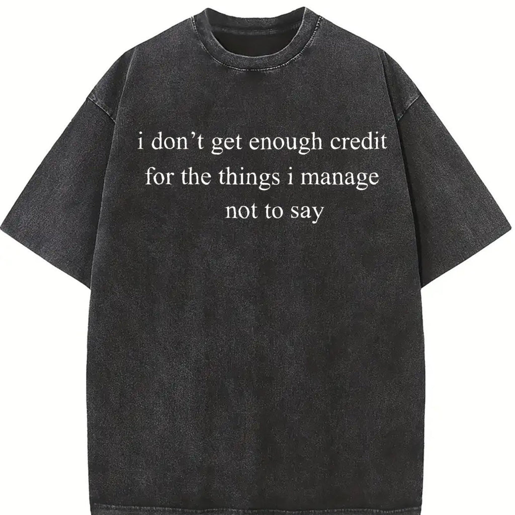 Sarcastic Vintage Washed T-Shirt product image 2